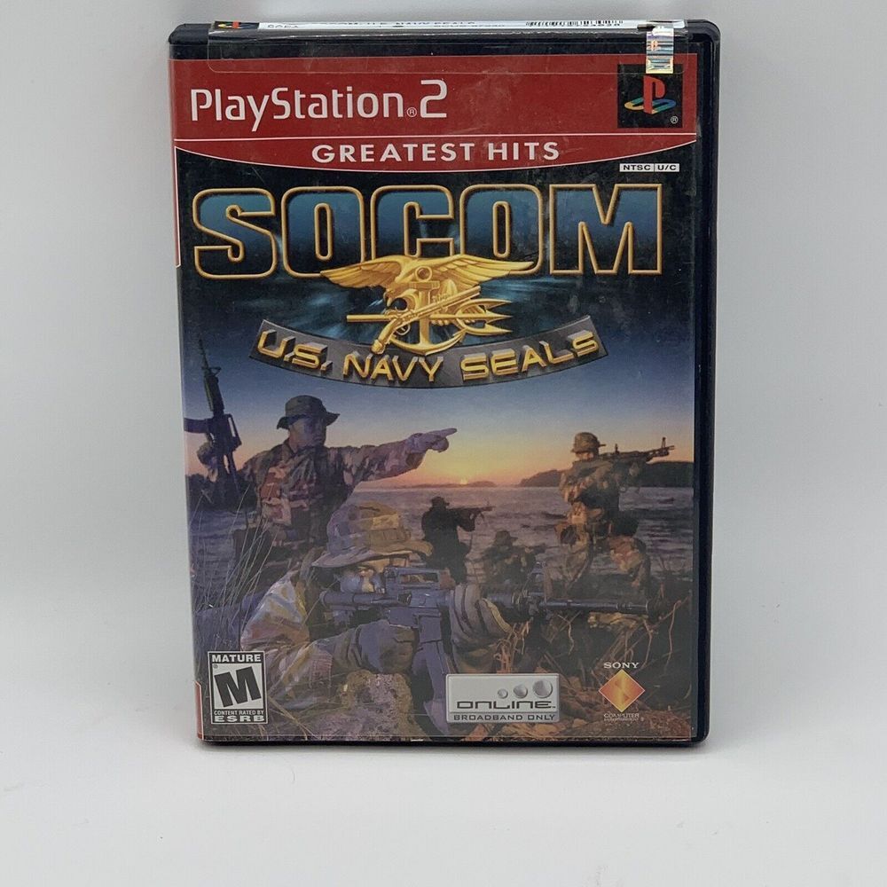 SOCOM U.S. Navy Seals Greatest Hits Sony PlayStation 2 PS2 Zipper Interactive 02